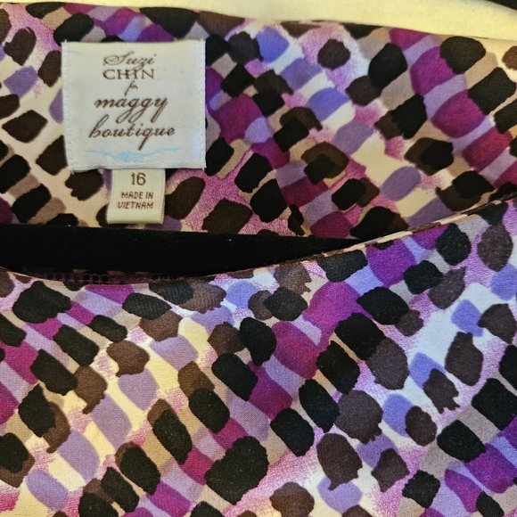 SOLD - Suzi Chin for Maggy Boutique Dress - Picture 5 of 6